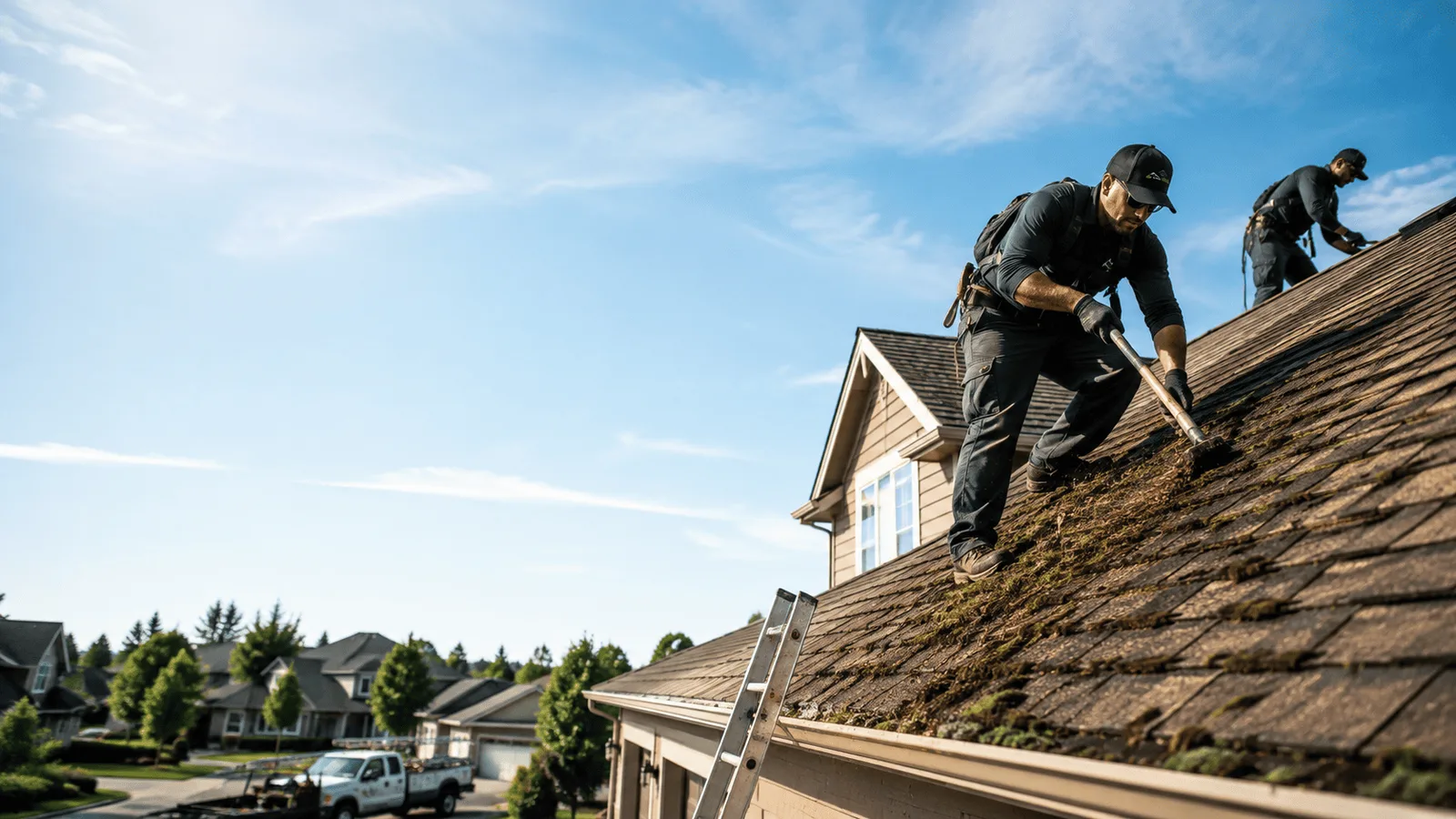 Roof Moss Removal in Galena, OH near me